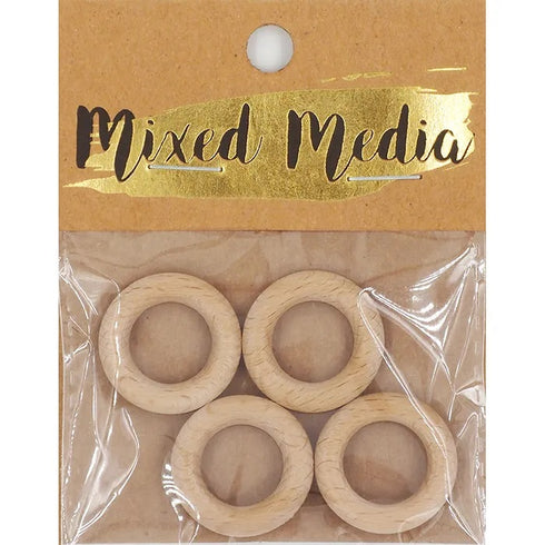 25mm Beechwood Mac Ring